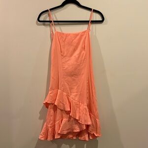 coral francesca’s dress